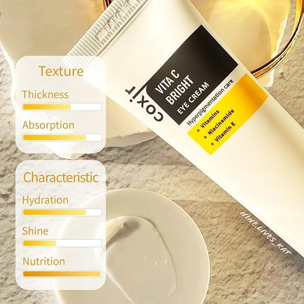 coxir ULTRA HYALURONIC CLEANSING OIL 150ml VITA C EYE CREAM 30ml - Product Image