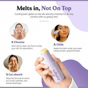 BellaBLISS Collagen Eye Balm Stick for Dark Circles, Puffiness & Wrinkles – Cooling Under Eye Cream with Collagen, Anti-Ag...