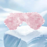 gemshan Rose Quartz Eye Mask & Amethyst Eye Mask Eliminate Wrinkles Puffiness Headache and Migraine Relief Mask - Product ...