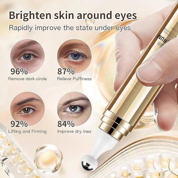 Advanced Caffeine Eye Serum 5% Eye Bag Reducer Under Eye Treatment for Dark Circles and Puffiness Eye Care Caffeine Soluti...