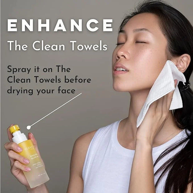 CLEAN SKIN CLUB Pineapple Glow Mist | Hyaluronic Acid + Peptides | Papaya + Coconut Extracts | Hydrating & Fortifying Face...