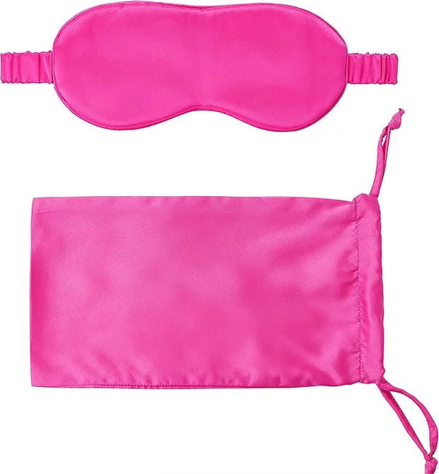 Silk Sleep Mask Light Blocking Luxury 100% Mulberry 19mm Silk Eye Mask Eye Cover Blindfold Ultra Soft Light & Comfy Anti A...