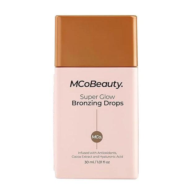 MCoBeauty Super Glow Bronzing Drops, Sun-Kissed Glow for Hydrated Radiance, Vegan, Cruelty Free Cosmetics - Product Image