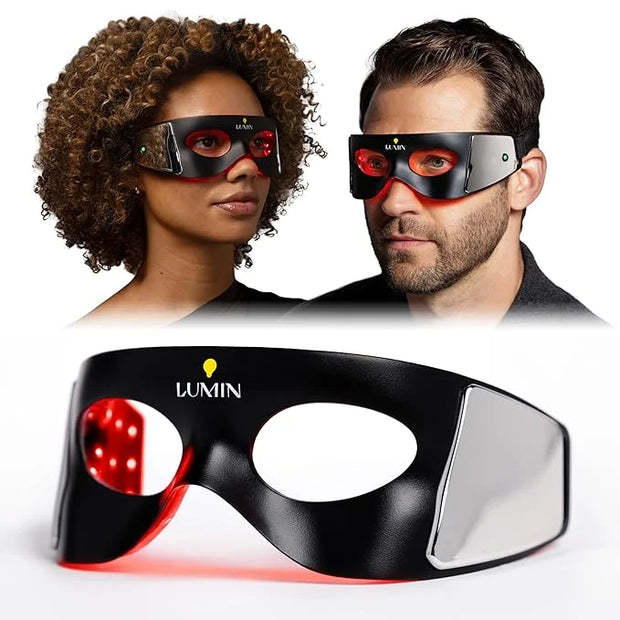 Luminator LED Eye Mask for Men and Women Skincare - Anti-Aging, Boost Collagen, Reduce Dark Circles & Wrinkles, Red Light ...