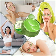 Under Eye Patches, Eye Mask, Eye Patches for Puffy Eyes and Dark Circles - 60 PCS Aloe Vera Under Eye Mask to Reduce Puffi...