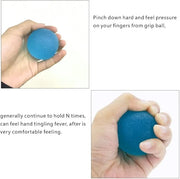 2 Pcs Pressure Relief Ball Silicone Grip Power - Product Image