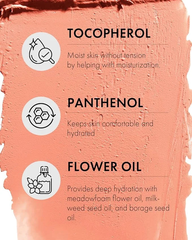 VIDIVICI Millennial Glow Cream Blush 02 Rosy Dahlia - Creamy Face Cheek Blusher for Smooth & Silky Skin - Soft Satin Finis...