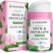 Neck Firming Cream, Anti Aging Facial Moisturizer with Retinol, Collagen, Niacinamide & Hyaluronic Acid, 1.7 Fl Oz - Produ...