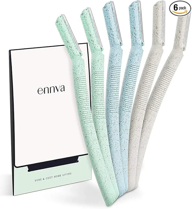 ennva Eyebrow Razor for Women | Dermaplane Facial Razor for Face | Hair Trimmer Face Razor for Body Use | Multipurpose Fac...