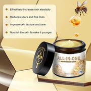 2Pcs All-In-One Skin Cream,Bee Venom Cream, New Bee Venom Cream, Professional Bee Venom Repair Cream, Natural Skin Moistur...