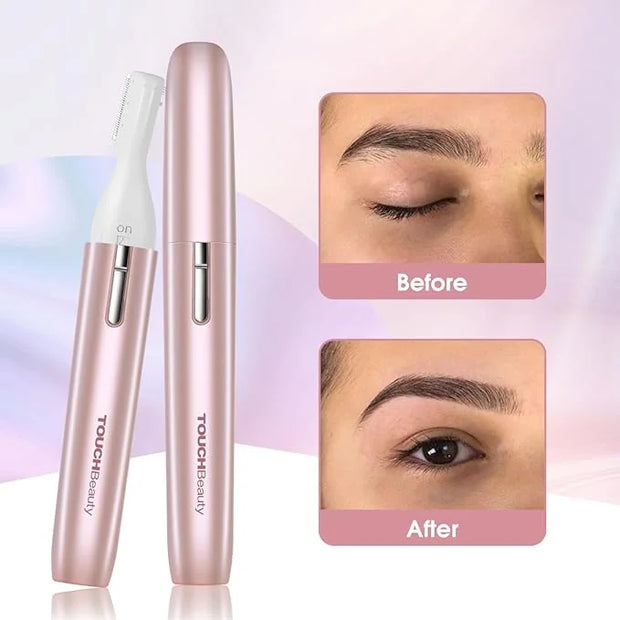 TOUCHBeauty Eyebrow Hair Trimmer for Women, Painless Precision Eyebrow Shaper, Pen-Shaped Hair Remover Razor for Face Chin...