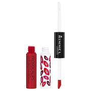 Rimmel London Provocalips 16hr Kiss-Proof Lip Color - Two-Step Liquid Lipstick to Lock in Color and Shine - 550 Play With ...