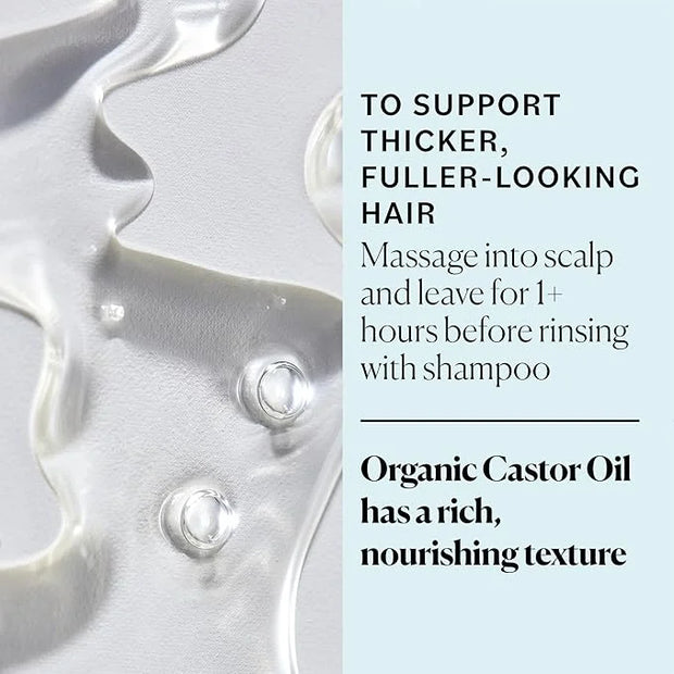 Sky Organics - Castor Oil Organic - Volumizing Hair Oil - Scalp, Lashes, Brows - Pure Castor Oil Cold Pressed - Natural Co...