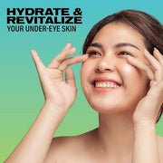 Eye Patches for Dark Circles and Puffiness, Under Eye Mask with Hyaluronic Acid and Matcha Green Tea, Vegan and Cruelty-Fr...