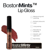 Bean Towne Vegan, Gluten and Cruelty-free Lipgloss with a long lasting, non-sticky formula with Aloe, Vitamins C & E, and ...