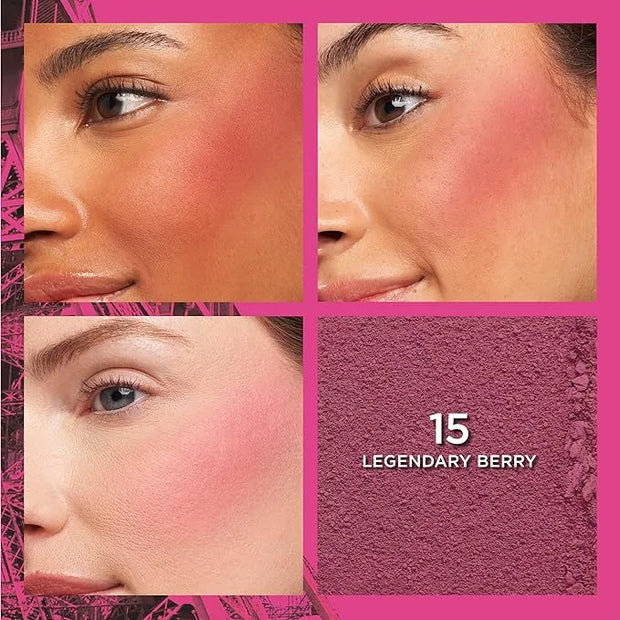 L'Oreal Paris Infallible Up to 24H Fresh Wear Soft Matte Blush, Blendable, Long-Lasting and Waterproof Cheek Make Up, Lege...