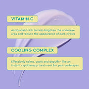BYOMA De-Puff + Brighten Eye Gel - Lightweight Gel Eye Cream for Dark Circles, Puffiness & Wrinkles - Under Eye Cream With...