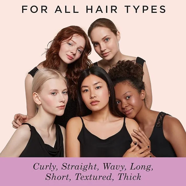 Diane Nylon Pin Styling Hair Brush for Detangling, Separating, Shaping and Defining Wet Thick or Curly Hair, Glides Throug...