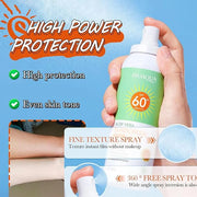 BIOAQUA Aloe Vera Sunscreen Spray SPF60+ PA+++ UVA/UVB Repair Refreshing Moisturizing Waterproof Sweat Resistant 150ml / 5...
