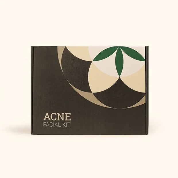 Herb’N Eden - Acne Facial Kit - Cleanse, Mask, Tone, & Moisturize - Natural Ingredients & Essential Oils - Made in USA - 5...