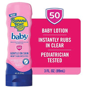Banana Boat Baby Sunscreen SPF 50, 6oz | SPF 50 Sunscreen for Babies and Toddlers, Beach Essentials, Baby Sunblock, 6oz - ...