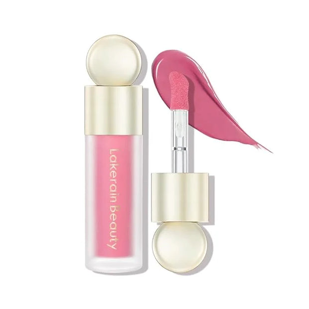 Liquid Blush Stick For Cheeks, Soft Velvet Cream Face Cheek Tint, Natural Matte Pink Red Blush Skin Tint, Waterproof Long ...
