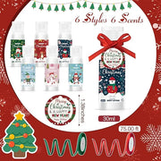 24 Set Christmas Hand Cream Gift Moisturizing Hand Lotion for Women Travel Size Lotion for Christmas Party Favors with Car...