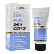 Dr. Sheth's Ceramide & Vitamin C Oil-Free Face Moisturizer | Enhances Glow & Strengthens Skin Barrier | Deeply Hydrates | ...