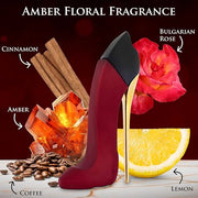 Bad Girl Velvet for Women Eau De Parfum 3.4 fl Oz- Sweet, Warm & Powdery Tone - Combination of Tonka Bean, Vanilla & Prali...