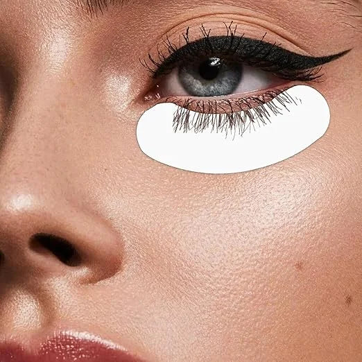 100 PCS Foam Eye Pads Lash Extensions, Under Eye Pads for Lash Extensions Eyelash Pads Sticky Lash Eye Pads Lint Free Lash...