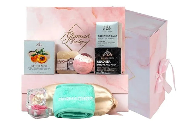 Skin Repair Spa Gift Set - 8 Piece Skin Care Products for Women, Beauty & Personal Care - Full Size Skincare Set Spa Gift ...