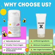 Gentle Face Cream SPF 30 Mineral Face Sunscreen – Lightweight, Non-Greasy Reef-Safe with Zinc Oxide, Niacinamide - Hydrati...