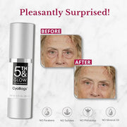5th & Glow Cyabags - Eye Serum - Instant Eye Bag Remover and Eye Puffiness Reducer with Hyaluronic Acid and Vitamin C for ...
