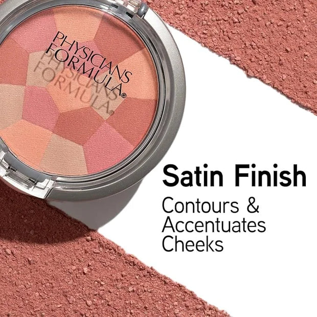 Physicians Formula Powder Palette Multi-Colored Blush Powder Blushing Berry, Dermatologist Tested - Product Image