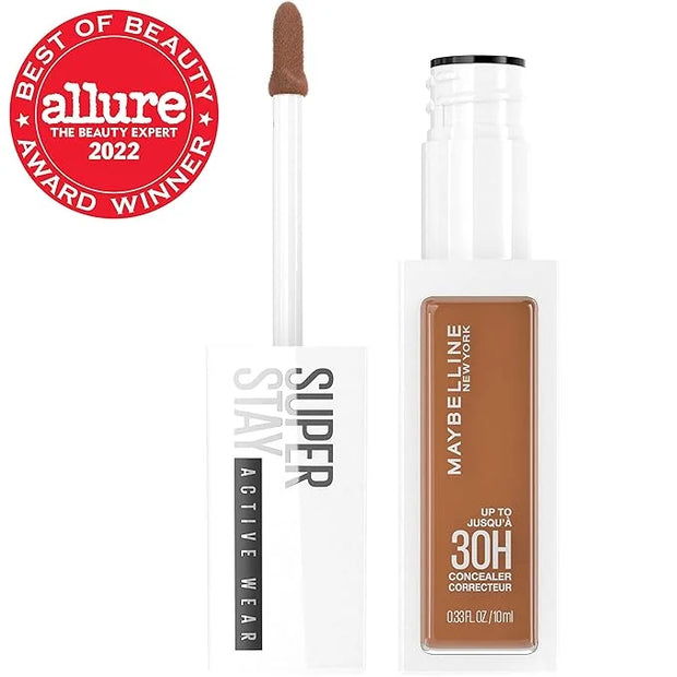 Maybelline Super Stay Liquid Concealer Makeup, Full Coverage Concealer, Up to 30 Hour Wear, Transfer Resistant, Natural Ma...