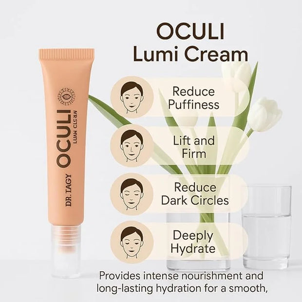 DR. TAGY Under Eye Cream – Dark Circle & Puffiness Treatment – Hydrating & Rejuvenating Formula with Alpha-Arbutin, Vitami...