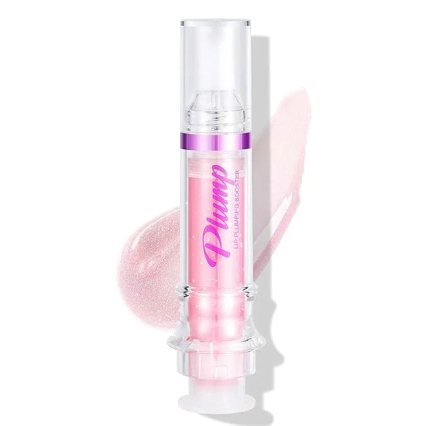 Korean Clear Lip Oil Gloss for Women,Ultra-Hydrating Lip Glow Oil with Chili Extract，Nourishing Lip Oil Tinted,Lip Plumpin...