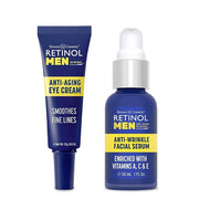 Retinol Men Eye Cream Reduces Puffiness & Dark Circles, Boost Hydration & Minimize Visible Signs Of Aging Men Facial Serum...