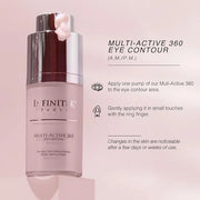 Infinitek Paris Multi-Active Collagen Eye Cream; Retinol Serum Contour - Anti Aging Eye Cream for Wrinkles, Under Eye Trea...