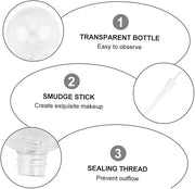 20pcs refill empty lip tubes lollipop shaped lip gloss containers lip gloss tube Organizer printable empty bottle lip cont...