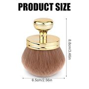 Large Self Tanning Brush, Oval Body Makeup Tan Brush with Wide Brush Head Self Tanner Brush Applicator Sunscreen Brush for...