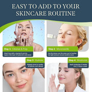 Microrevive Titanium Micro Infusion Facial System - Home Microneedling Kit with Collagen-Stimulating Derma Stamp & Premium...