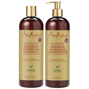 Shea Moisture Shampoo & Conditioner Set – Intensive Hydration Hair Care Formulas with Manuka Honey & Mafura Oil for Extra ...