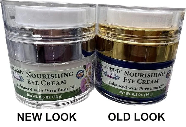Montana Emu Ranch - Nourishing Eye Cream 0.5 Ounce - Enhanced with Pure Emu Oil - Product Image