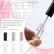 Bercoor 30 Pack Lip Gloss Tube, 10ml Empty Refillable Lip Balm Bottle Clear Plastic Lip Gloss Container with Rubber Stoppe...