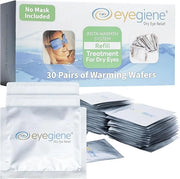 EyeGiene Refill - Insta-Warming Wafers for Self Heating Eye Mask – Warm Compress for Eyes, Multi-Use Heat Treatment for Dr...
