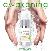 Deluvia Daily Under Eye Gel - Reduces the Appearance of Puffiness, Wrinkles, Fine Lines, Bags, Dry, Crepe Skin - Organic A...