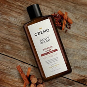 Cremo Body Wash Men, A Sophisticated Blend of Distillers Spice, Fine Bourbon and White Oak, 16 Fl Oz - Product Image