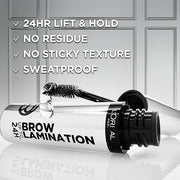 L'Oreal Paris Infallible Up To 24H Wear Brow Lamination, Water-Resistant Longwear Eyebrow Gel Make Up, Clear/Transparent, ...