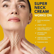 Korean Neck Cream for Firming & Tightening: Neck & Chest Anti-Aging Treatment for Crepey Sagging Skin & Wrinkles - Women &...
